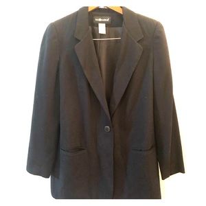 Women’s Sag Harbor Black Blazer Size 12